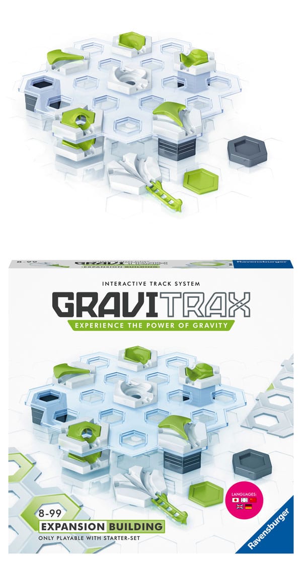 Ravensburger　ラベンスバーガー　GraviTrax　グラヴィトラックス　拡張セット　ビルディングセット　29ピース　26090 4 3