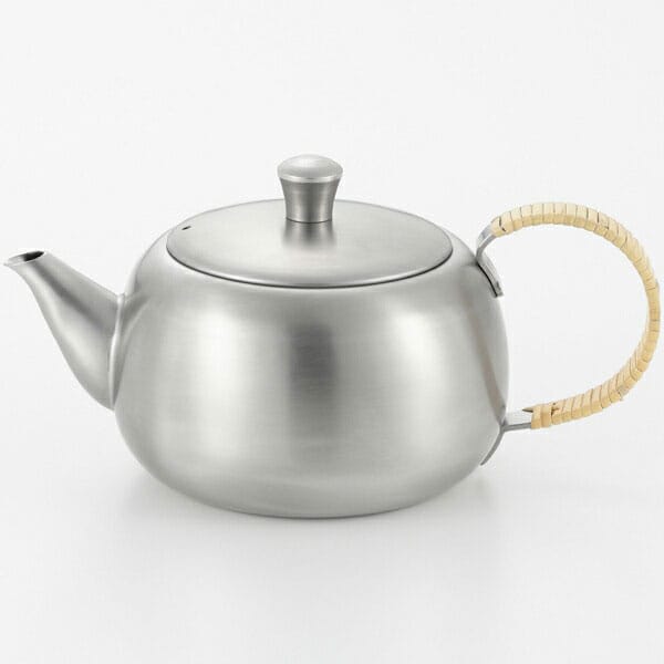 ヨシカワ　翠　ステンレス急須　横手　0.5L　YJ2893