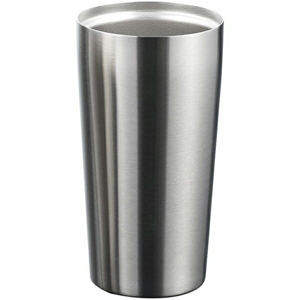 タマハシ ハイテク真空W　ステンタンブラー　450ml1pc　HM-12 おしゃれなタンブラーです。 シンプルなデザインがかっこいい!真空二重構造のタンブラーです。 サイズ 約φ80×148mm 重量 約190g 素材・材質 本体:18-8ステンレス(真空二重構造)、内外面:サテン仕上げ 仕様 満水容量:約450ml 生産国 中国 広告文責 株式会社ルーマニア/03-5876-8107 【メーカー：タマハシ】