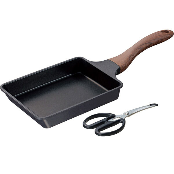 和平フレイズ　エヌトーン　IH対応玉子焼（キッチンバサミ付）　MB-1457