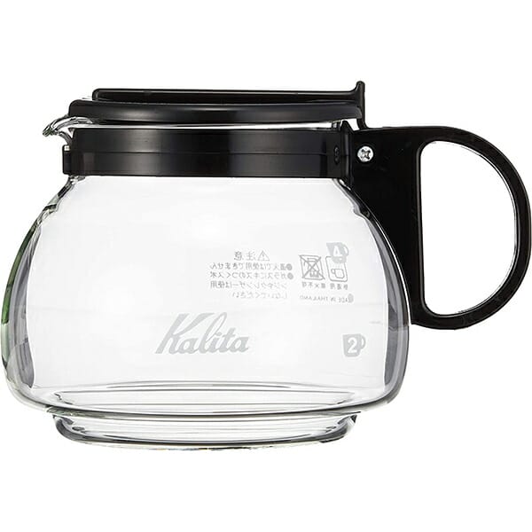 Kalita　カリタ 102サーバー　ブラック　31037　コーヒーサーバー カリタ コーヒーメーカー用サーバー ●カリタ・102タイプコーヒーメーカー用 ●ET-102、EX-102、CM-102、MD-102、EX-102N、MD-102N用 ●耐熱ガラス製 ※火にはかけられません サイズ 155×120×105mm 重量 205g 素材・材質 耐熱ガラス製 生産国 タイ製 広告文責 株式会社ルーマニア/03-5876-8107 【メーカー：カリタ】