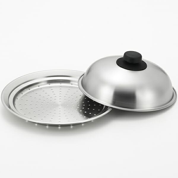 ヨシカワ　フライパンにのせて簡単蒸しプレート　ドーム型　20-22cm用　YJ3179