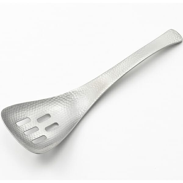 ヨシカワ　鍋ものじょうず　取分けレンゲスプーン　穴明き　SJ3481