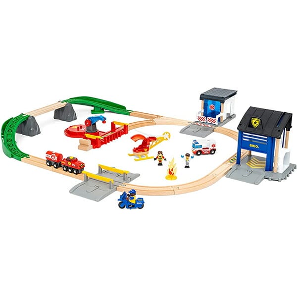 BRIO　ブリオ　レスキューチームセット　36025