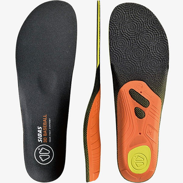SIDAS シダス インソール ベースボール3D