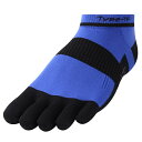 R×L SOCKS アールエルソックス Type-TF トラック&フィールド専用 グリップ ソックス 5本指 ブラック/ブルー 靴下