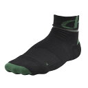R×L SOCKS アールエルソックス WILD WOOL ソックス ラウンド ブラック/モスグリーン 靴下