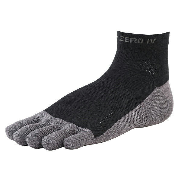 R×L SOCKS アールエルソックス Type-ZERO IV ランニングソックス 5本指 ブラック 靴下