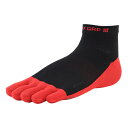 R×L SOCKS アールエルソックス Type-GRP III ランニンググリップソックス 5本指 ブラック 靴下