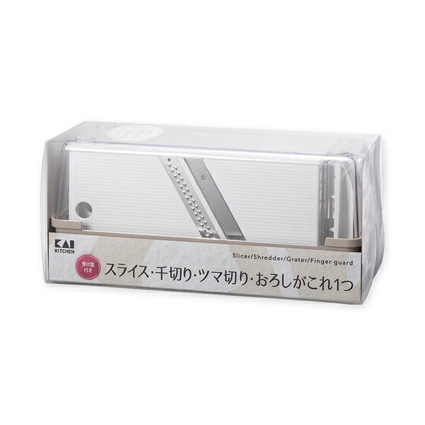 貝印　KAI KITCHEN　調理器セット　両刃スライサー・千切り・ツマ切り・おろし　DH8040 libret-10057695 リブレ サンプル画像2