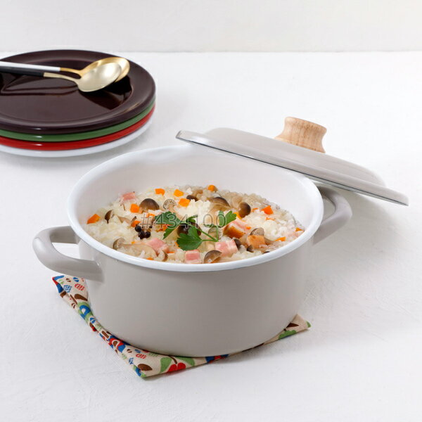 富士ホーロー　コットンプラス　20cm　キャセロール