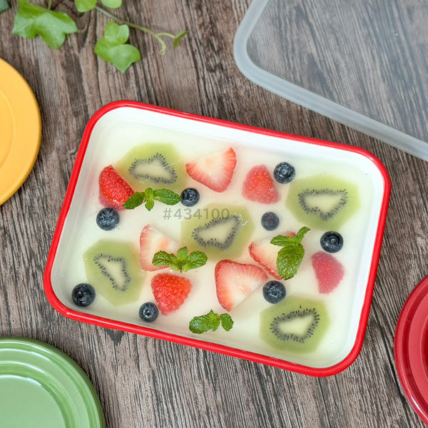 富士ホーロー ホーロー揚げ物バット5点セット BM-3V.NR