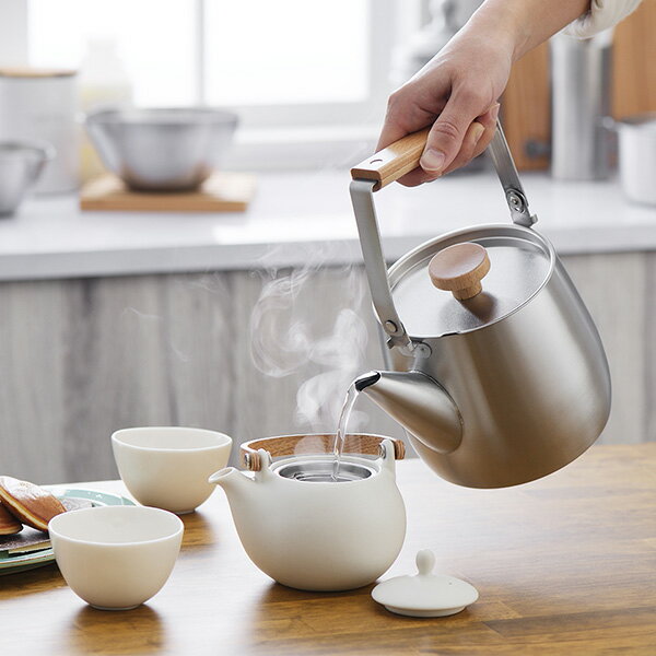 ヨシカワ aikata アイカタ ステンレスケトル 1.2L PD3033