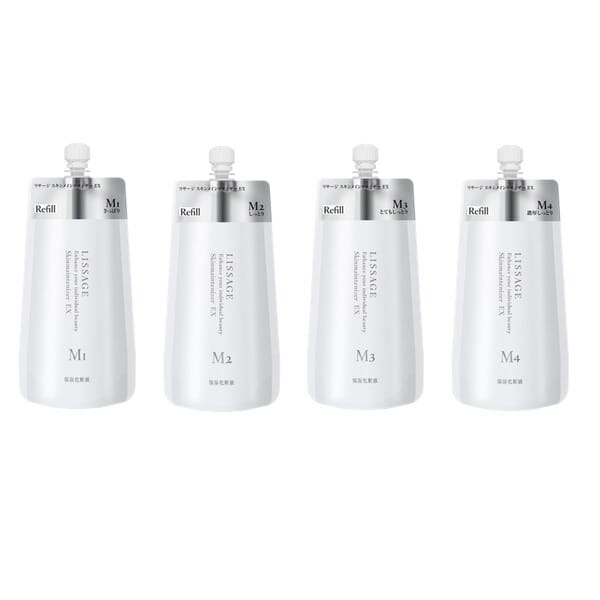 Kanebo カネボウ LISSAGE リサージ スキンメインテナイザー EX M（保湿化粧液）レフィル　4種　各180ml　エイジングケア 潤い ハリ