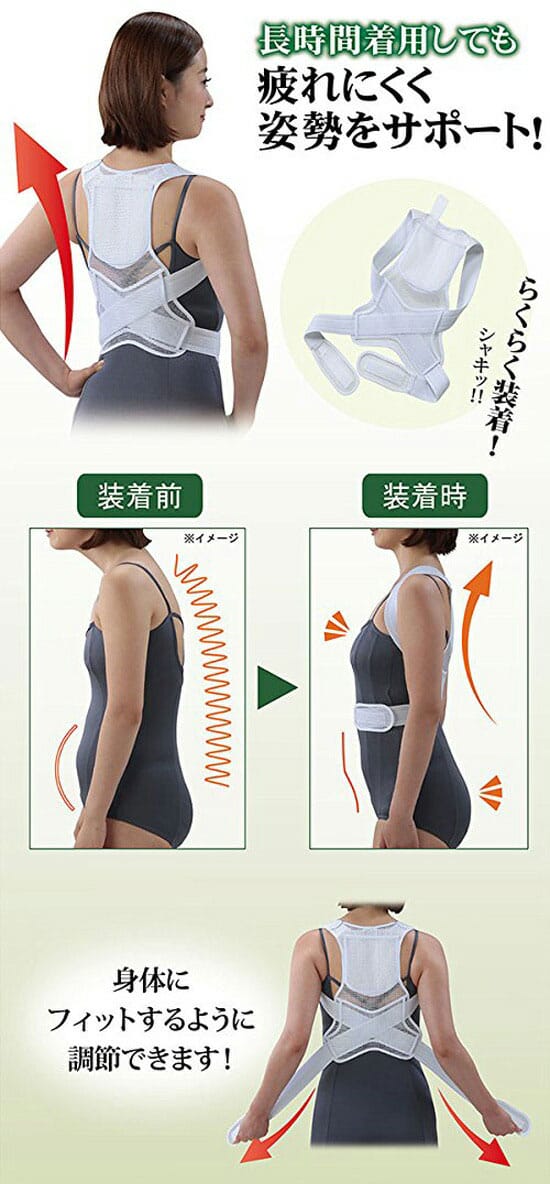 富士パックス販売　院長の姿勢サポーター