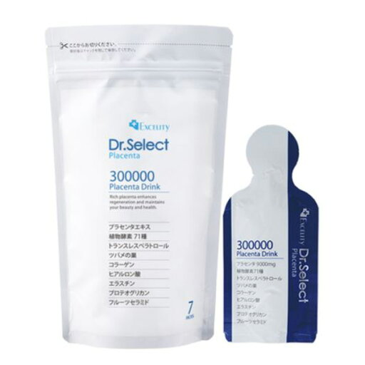 Dr.Select ドクターセレクト EXCELITY Dr.Select Placenta エクセリティ 300000 プラセンタ ドリンク スマートパック 7包入(105g) Dr.Select ドクターセレクト EXCELITY Dr.Select Placenta エクセリティ 300000 プラセンタ ドリンク スマートパック 7包入(105g)