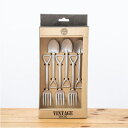 青芳 VINTAGE INOX ヴィンテージイノックス キャンプ食器セット A-2 204401 おしゃれ カトラリー プレゼント ステンレス アウトドア