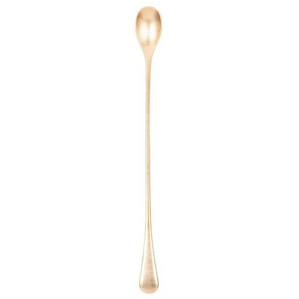 Rakuten - 青芳 VINTAGE INOX ヴィンテージイノックス オールドイングリッシュ ロングアイスティースプーン ゴールド 558917 カトラリー