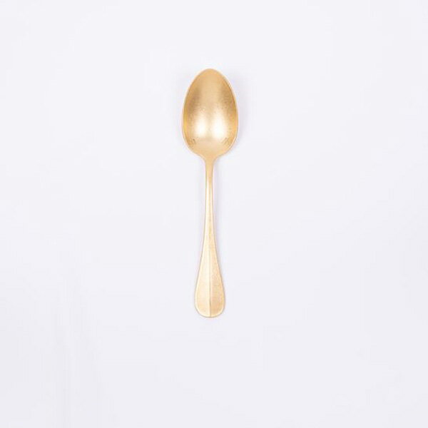 青芳 VINTAGE INOX ヴィンテージイノックス バゲットクラシック スタンダードスプーン ゴールド 558979 カトラリー クラシック エレガント