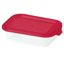 pyrex パイレックス ストレージ レクタン 590ml CP-8615 フタ付き 耐熱ガラス 電子レンジ・オーブン使用可(3)