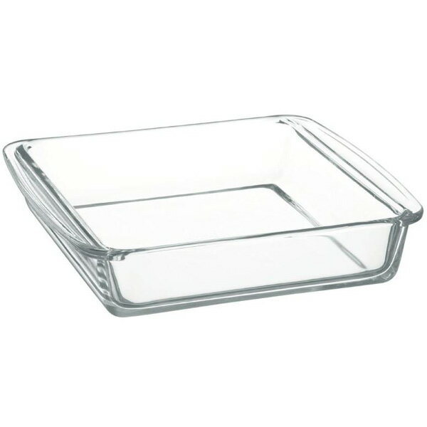 イワキ(iwaki) ケーキ焼き型 角型 1.1L BC221 耐熱ガラス テーブルウェア 乾燥機OK 電子レンジ オーブン対応可 シンプル