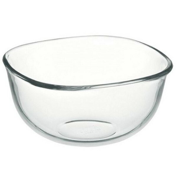 イワキ(iwaki) ニューボウル 2.2L BC334 耐熱ガラス キッチンウェア 乾燥機OK 電子レンジ オーブン対応可