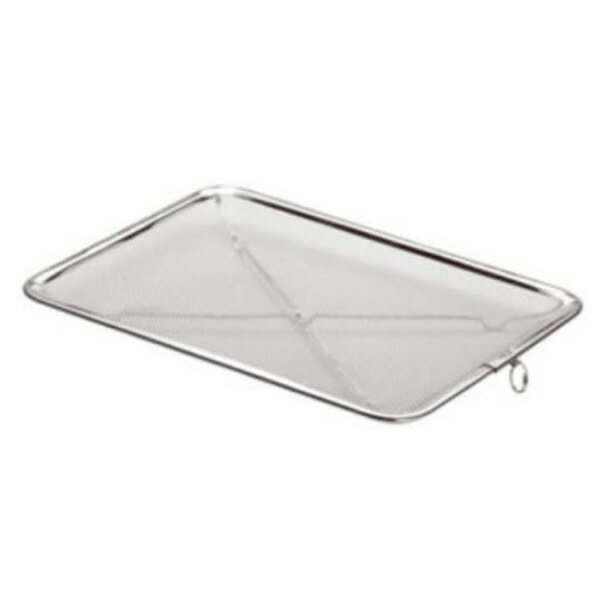 工房アイザワ ちゅうぼうこもの ピシャット 浅型 リング付 15枚取 1265 角型 ざる 新潟 燕市 ステンレス 日本製