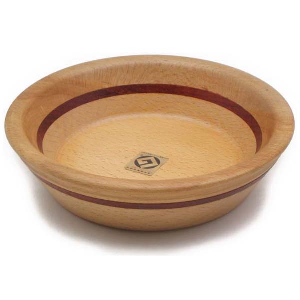 工房アイザワ 象嵌木工三層 平鉢 150mm 5000-1 日本製 新潟 燕市 皿