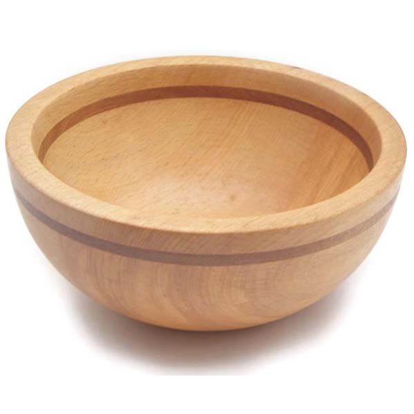 工房アイザワ 象嵌木工三層 深鉢 150mm 5000-6 日本製 新潟 燕市 皿