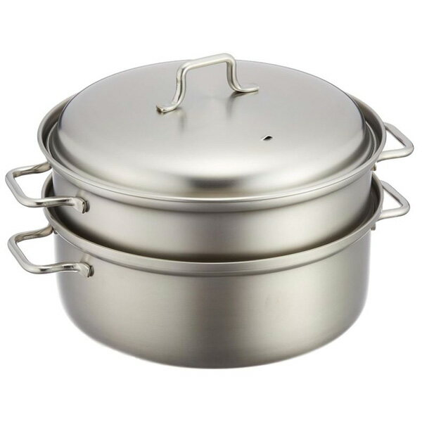 工房アイザワ ブラックピーマン 200V スチーマー 20cm 70339 日本製 新潟 燕市 シンプル 蒸し器