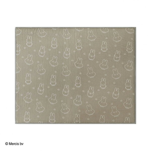 オカトー miffy ミッフィー 吸水水切りマット 40×50cm おばけごっこ 1710 マイクロファイバー かわいい モノトーン