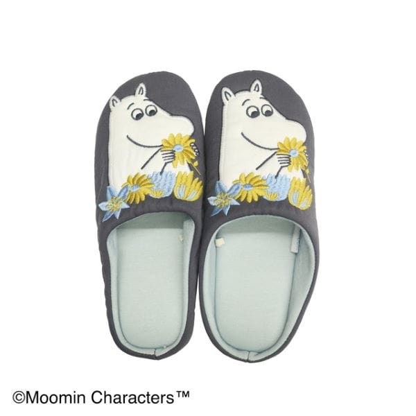 乐天商城 - MOOMIN ムーミン　コンフォートブルー ルームシューズ　1445024000