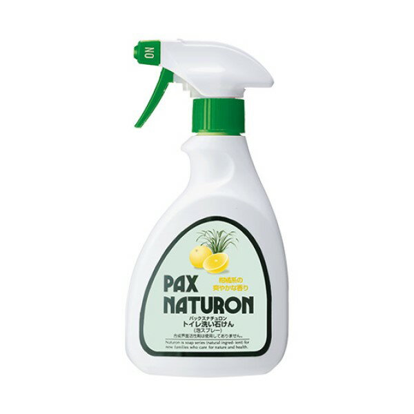太陽油脂　パックスナチュロン　トイレ洗い石けん　泡スプレー　400mL