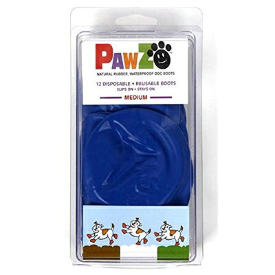 Pawz ポウズ ラバー ドッグブーツ M ブルー PZ3 ------　ココがポイント！ ------ ●1パック12枚入り!! ●河原遊びや雪遊び、夏のアスファルトや雨の日のお散歩にも便利。 ●天然ゴム素材で100％生物分解可能なエコ・ブーツ。 【対応犬種】 ビーグル、コッカー・スパニエル、ブリタニー・スパニエル、コリー、ダルメシアン、ゴールデン・レトリバー、ラブラドール・レトリバー、スタンダード・プードル、アイリッシュ・セター、スピッツ他 ※対応犬種例はメーカーによるものですが、個体によって適したサイズが異なる場合があります。 ファッショナブルな快適ブーツ!! ◆使い捨て・再利用可能なウォーター・プルーフ・ドッグ・ブーツです。 ◆簡単に装着でき、ファスナーやストラップは一切使用していません。 ◆底面にクッション等が入っていないので、ワンちゃんが自分の足で 　地面を感じながら歩くことができ、安心感があり快適です。 ◆汚れたら洗ってまた使えますが、たっぷり3ペア入りなので、 　数回使って汚れたり破れたりしたら、気軽に取り換えることができます♪ 商品名 Pawz ポウズラバー ドッグブーツ M ブルー PZ3 サイズ 6.3〜7.6cm(足裏幅) 重量 一つ当たり約10g 材質 天然ゴム セット内容 12枚(3ペア) 備考 ※予告なくパッケージやデザイン・仕様が変更になる場合がございます。予めご了承くださいませ。 生産国 タイ 販売元 Pawz Dog Boots社 広告文責 株式会社ルーマニア/03-5876-8107