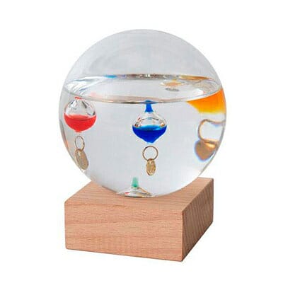 茶谷産業 Fun Science ガラスフロート温度計 ドームS 333-209 茶谷産業 Fun Science ガラスフロート温度計 ドームS 333-209