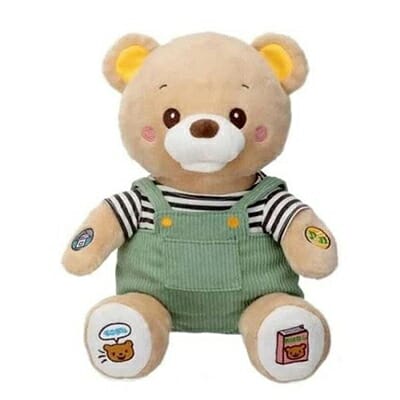 乐天商城 - イワヤ　もっといっしょに!チアフルくまちゃん　プレゼント　おしゃべり　知育玩具