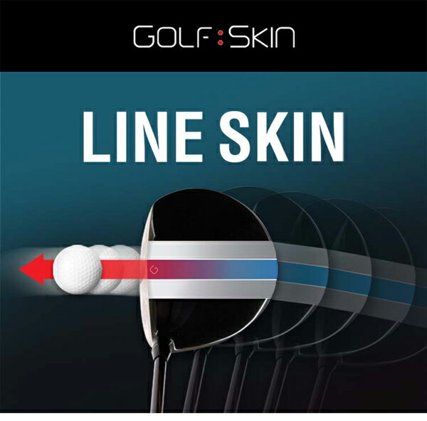 GOLF SKIN　ゴルフスキン　ラインスキン　L26　クラブヘッド　デコレーション　損傷防止 2