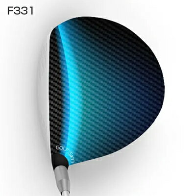GOLF SKIN ゴルフスキン フルスキン F331 クラブヘッド デコレーション 損傷防止
