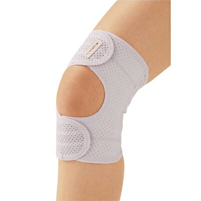 セルヴァン ワンタッチ式ひざサポーター 1枚 薄型メッシュ 吸汗速乾 お出かけ