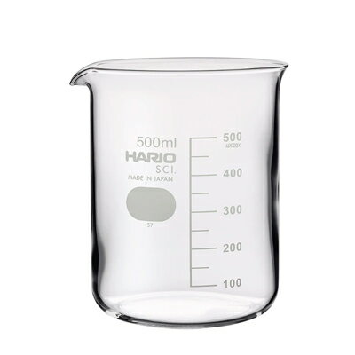 HARIO　ハリオ　ビーカー　500ml　BK-500　コーヒーサーバー　フラワーベース　グラス