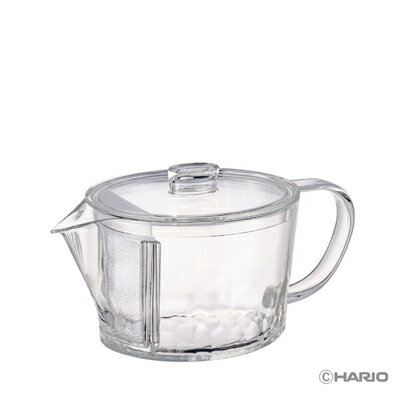 HARIO　ハリオ　フィルターイン急須　晶　450mL　FIK-45-T　茶こし付き　耐熱　割れにくい