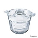 HARIO ハリオ 一膳屋 XRCP-1 一合炊き 電子レンジ用炊飯器 耐熱ガラス