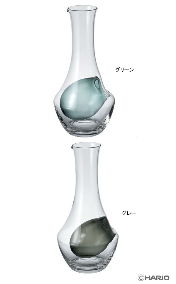 HARIO　ハリオ　クールカラフェ N　360ml　CKF-2T　酒器　手吹き　アイスポケット
