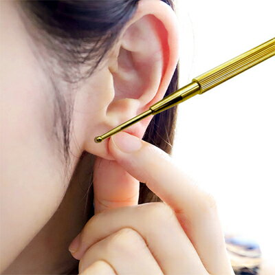 水琴鈴付き耳つぼスティック 耳のケア ツボ押し 血流