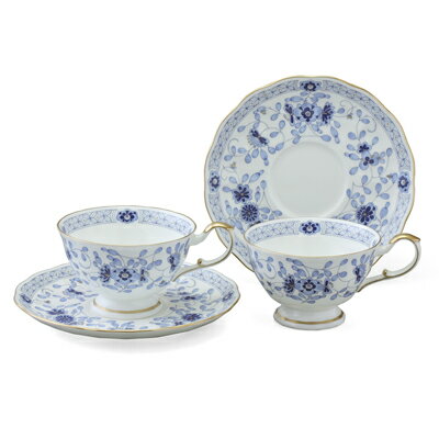 Rakuten - NARUMI　ナルミ　ミラノ　ティーカップ&ソーサーセット　210cc　2人用　9682-7165　洋食器　セット　ギフト