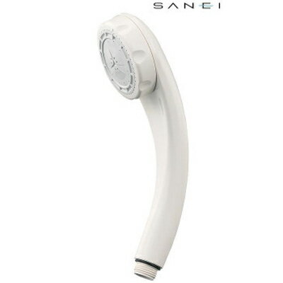 樂天商城 - SANEI　低水圧対応ボディケアシャワーヘッド　PS309-80XA-W　水流調整　3水流切り替え　簡単取り換え