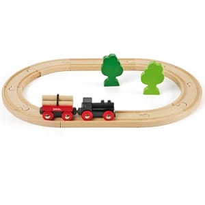 BRIO　ブリオ　レールウェイ　小さな森の基本レールセット　33042