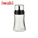 イワキ (iwaki) フタ付醤油差し（S） 120ml KT5031-BK