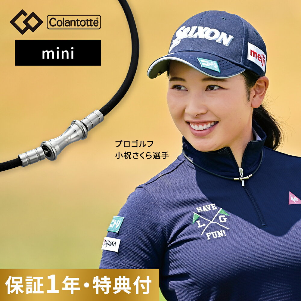 【レビュー特典】 Colantotte コラントッテ TAO ネックレス スリム RAFFI mini [ラフィ ミニ シルバー] 磁気ネックレス 健康 肩こり 血行 磁石 頭痛
