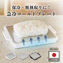 【レビュー特典】GEL-COOL ジェルクール 急冷コールドプレート食品 粗熱取り 保冷 冷却 保冷剤入り 冷凍ご飯 離乳食 刺身 そうめん 冷製 冷凍 時短 ...